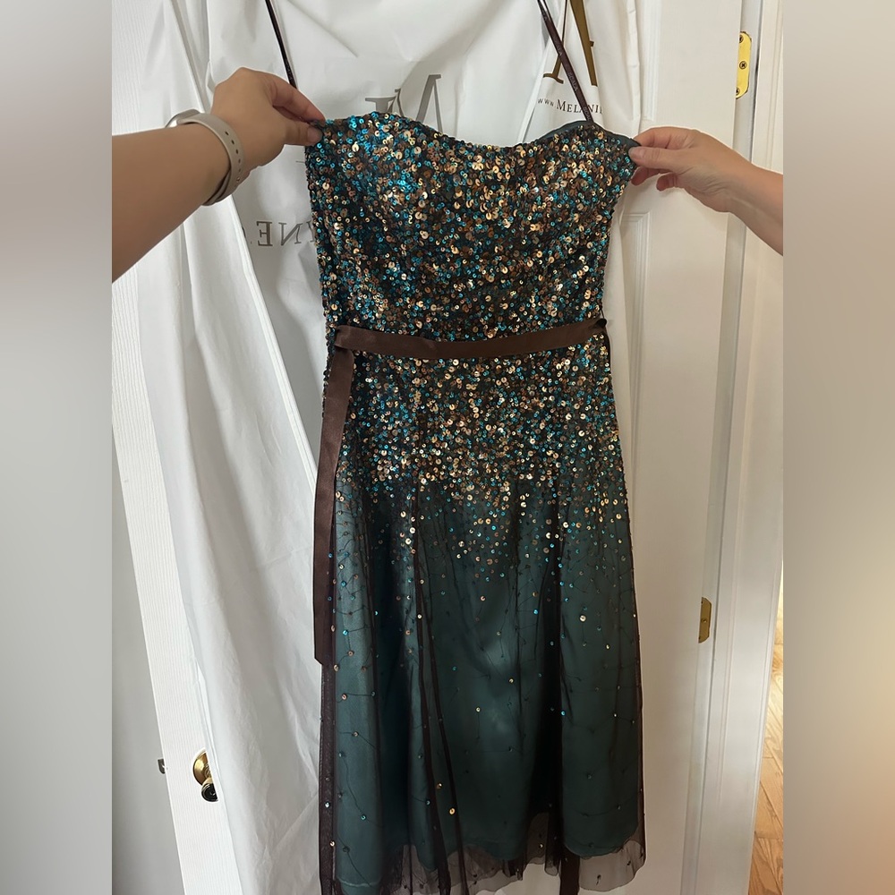 Melanie Lyne Sequin Dress Size L – Worn Once – Retail $250